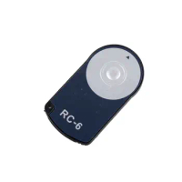 2pcs RC-6 IR Infrared Wireless Remote Control Shutter Release For Canon EOS 7D 5D Mark II III 6D 500D 550D 600D 650D 700D 750D
