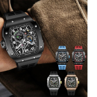 預購 BEXEI 貝克斯 愛時 鏤空錶盤不鏽鋼錶殼自動機械錶-9088(鏤空機械錶)