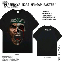 kaos PERSEBAYA ndas mangap raster skull