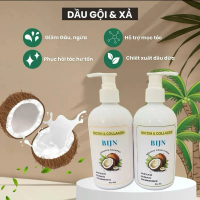 ( Dừa) Dầu gội&xả dầu dừa giảm gàu ngứa, kiềm  dầu phục hồi tóc hư tổn cho nữ  Dưỡng tóc hư tổn Dưỡn