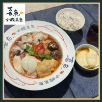 【喜魚小酸菜魚】番茄酸湯魚（中盛）+黑糖豆花套餐券(不分平假日MO25)