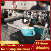 Digital Coffee Scale With Timer For Espresso Pour Over Hand Drip Brew Coffee Smart Electronic Timing Barista Tools Cocina