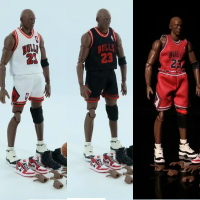 籃球明星 maf喬丹 23號 Michael Jordan 1/12 可動手辦