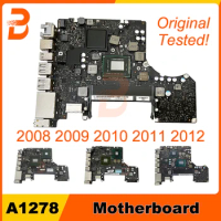 Original A1278 Logic Board For MacBook Pro 13" A1278 Motherboard i5 i7 2.5GHz 2.9GHz 820-3115-B 2008 2009 2010 2011 2012 Years