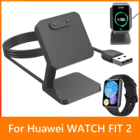 1m Magnetic Charger Stand Replacement USB Magnetic Charging Dock Cable Watch Parts for Huawei Band 7/6 for Huawei Watch Fit 2