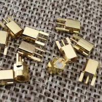 10pcs MMCX Connector Female Male Socket For Shure SE535 SE215 SE425 SE846 UE900 headphone DIY Gold Plated Pins