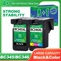 Remanufactured for Canon Ink Cartridge BC-345 Black BC-345 For Canon PIXMA TR4530 TS203 TS3130 TS3130S