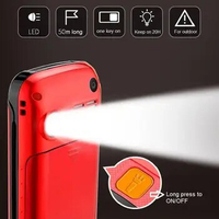 F899 Practical Flip Phone Portable Stable Signal with Flashlight Elderly Mini Flip Phone Walkman Flip Cellphone Loud Sound