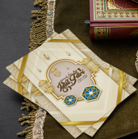 Kartu Ucapan Custom Size Edisi Ramadhan dan Hari Raya Idul Fitri Eid