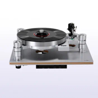 Amari LP-16s vinyl record player magnetic levitation record player with tone arm cartridge, phono and disc pressure governor