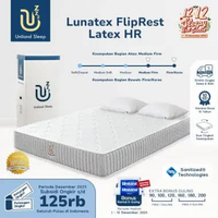 Kasur Busa Uniland Sleep Lunatex FlipRest 25cm Latex HR / Dual Feel 160 x 200