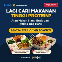 Promo - (LOSS WEIGHT PROTEIN +) Yellowfit Kitchen - Healthy Catering - Monthly (Lunch OR Dinner) 2 M