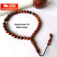Tasbih kokka kaukah 33 butir diameter 8,5mm