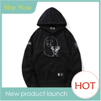 <822>ญี่ปุ่น Chao แบรนด์ bape coed พรางพิมพ์คู่ผ้าฝ้ายหมวกกันน็อก hoodie XS-5XL