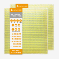 【OriginalLife】長效可水洗★ 超淨化空氣清淨機濾網(適用Panasonic：F-P15BH、F-P15EA 兩入組)