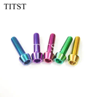 TITST M10*10/15/20/25/30/35/40/45/50mm , pitch 1.25mm DIN 912 Hex socket bolt titanium screws ( one lot = 10 pcs )
