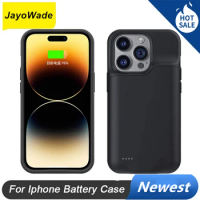 10000Mah Black Battery Case For iphone 14 Plus 13 Mini 12 11 Pro Max X XR XS Max 6 6S 7 8 Plus Battery Charger Case Power Bank