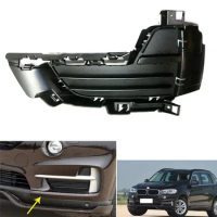 Bumper Grille For 2014-2017 BMW X5 Textured Closed Grid Left 1 pc