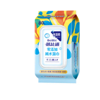 【蓓比適】80抽x24包 零添加純水濕紙巾-成人/嬰兒適用(柴語錄聯名款)