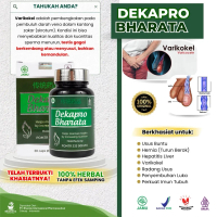 Dekapro Bharata Obat Herbal Penyakit Varikokel, Botol Isi 50 Kapsul