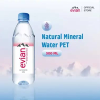 Evian Natural Mineral Water PET 500ml