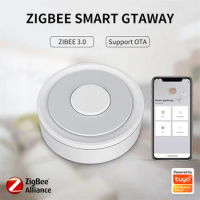 HomeKit Zigbee Hub Gateway Smart Home WiFi Wireless Wired Bridge Tuya Smart Life Works with Apple HomeKit Alexa Google