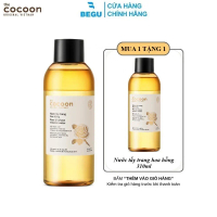 [MUA 1 TẶNG 1] Nước tẩy trang hoa hồng Cocoon tẩy sạch makeup & cấp ẩm 310ml (Chọn Đúng Phân Loại)