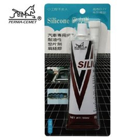 愛家捷 汽車專用 矽利康 矽力康 墊片劑 SILICONE 90g (1入) 修補 填縫 防漏 接著