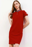Giordano Women's Independence Day Polo Dress 0546140302 M