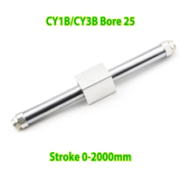 CY1B25-100 CY3B25-100 CY1B25-500 CY3B25-500 CY1B25-900CY3B25-900Rodless cylinder 25mm bore 2000mm stroke high pressure cylinder