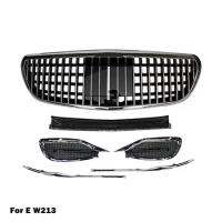 Front Grille Grill Bumper Engine Cooling Radiator Grid Car Accessories For Mercedes Benz E Class W213 2016 Year E200 For Maybach