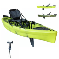 11.6 Foot Mirag Compass Pedal kayak paddle ， Ocean Fins Pedal Kick up Kayak Fishing Single Seat Canoe/kayak With Motor