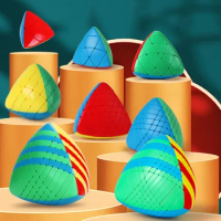 ShnegShou Dumpling Magic Cube Multi-coloured Children's Puzzle Competition Toys Shaped Magic Cube