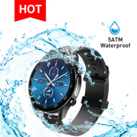 J-Style 2021 hot 5atm waterproof smart watch 2051E sport smart watch with ECG EKG Spo2 monitor