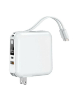 พาวเวอร์แบงค์ (15000 mAh, สีขาว) รุ่น P15