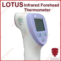 Thermometer Infrared Pengukur Cek Suhu Badan Termometer Digital Tembak Medis Lotus