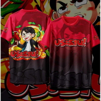 Short-sleeved, crew neck, 3D printed design, comfortable fabric, and meticulous workmanship free cus