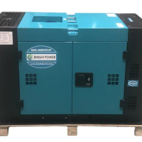 Top Quality Silent 10KVA 12KVA 15KVA 10KW 12KW 15KW Single Phase AC DC Portable dies el Generator Se