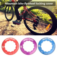 4Pcs BOLANY Protective Cassette Lockring Lightweight Corrosion Resistant Aluminum Alloy Freewheel Lock Ring for MTB