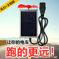 太陽能充電 電動車電瓶增程器風力太陽能發電機60V二三輪車72V邊跑邊充電續航 快速出貨