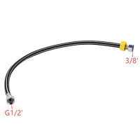 1PC 50CM Faucet Water Inlet Hose Water Heater Water Pipe Toilet Connection Inlet Pipe G1/2'-G3/4'