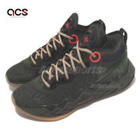 Nike 籃球鞋 Air Zoom G T Run EP 軍綠 卡其 男鞋 輕量 氣墊 抓地 DA7920-300