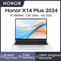 HONOR Laptop MagicBook X14 Plus 2024 14“ 2.8K 120Hz AMD Ryzen R7-8845HS 16/32GB RAM 512GB/1TB/2TB SSD Notebook AI Computer PC