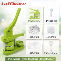 BerkahMall Jakarta Taffware Mesin Press Pin Bros Peniti Bulat Rotating Badge Button Maker - SG-168