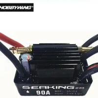 Hobbywing RC Model SEAKING 90A V3 RTR RC Hobby Ship Brushless Motor ESC for RC Racing Boat