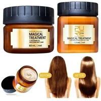 60/120ml PURC Hair Mask Magical Treatment Mask 5 Seconds Repairs Damage Restore Soft Hair Pure Keratin Hair &amp; Scalp Treatment