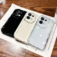 เคสโทรศัพท์ TPU โปร่งใสลายคลื่นนุ่ม สำหรับ Redmi 15C เคสสำหรับ Redmi 15C 5G เคสสำหรับ Redmi 15C พร้อ