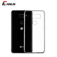 Ultra Thin Clear Silicone Phone Case For LG Velvet G8X V60 V50 V50S V35 V30 V30S Plus ThinQ Soft TPU Back Cover