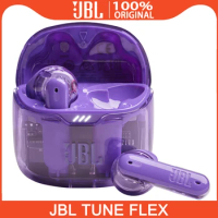 JBL TUNE FLEX Wireless Earphones Translucency Noise Reduction Edition TWS In-Ear Headphones With Mic Stereo Bluetooth Earbuds