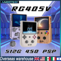 ANBERNIC -RG405V RG351V Portable Retro Handheld Video Game Console 512G PSP mini game super electronic gamepad stick